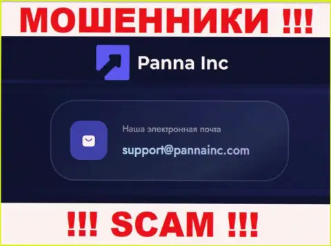 Весьма опасно контактировать с конторой Panna Inc, даже через почту - это коварные internet-аферисты !!!