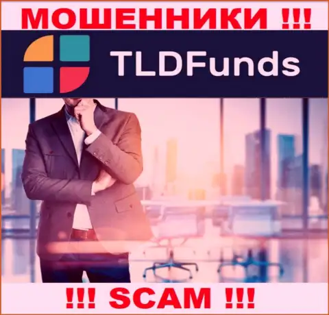 Начальство TLDFunds тщательно скрывается от интернет-сообщества
