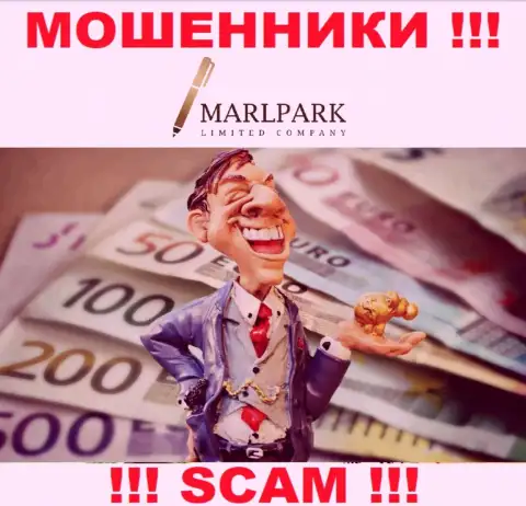 Не мечтайте, что с брокерской компанией MarlparkLtd реально приумножить финансовые средства - Вас накалывают !