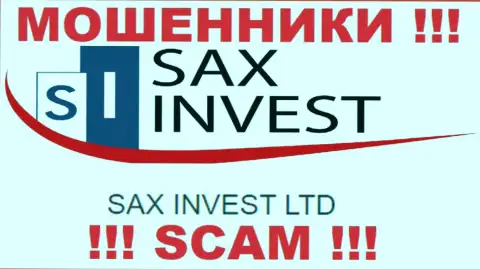 Инфа про юридическое лицо internet мошенников Сакс Инвест - SAX INVEST LTD, не обезопасит Вас от их грязных лап