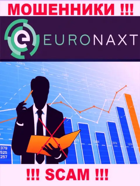 Махинаторы Euronaxt LTD свободно жульничают - у них нет ни лицензии ни регулирующего органа