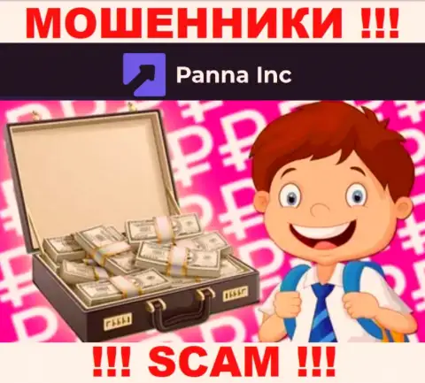 PannaInc ни рубля Вам не дадут вывести, не покрывайте никаких налогов