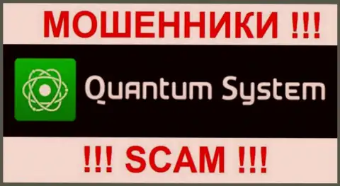 Эмблема жульнической ФОРЕКС компании Quantum-System